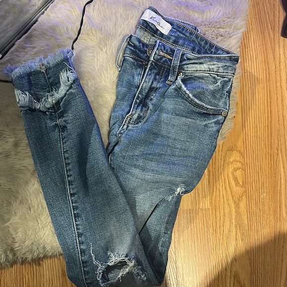 KanCan Blue Ripped Jeans - Picture 2 of 3